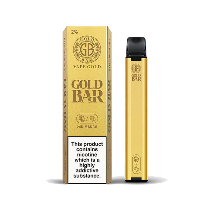 Gold Bar 24K Mango Disposable