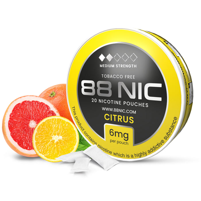 88 Nic Pouches - Citrus