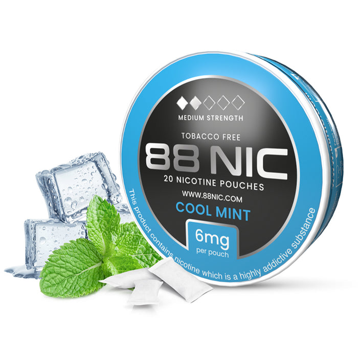 88 Nic Pouches - Cool Mint