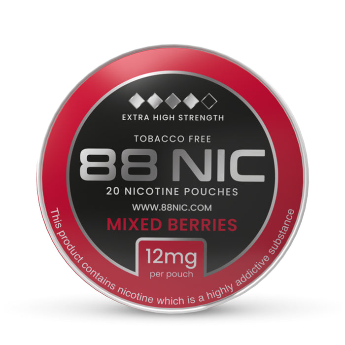 88 Nic Pouches - Mixed Berries