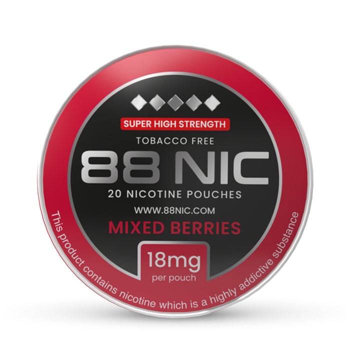 88 Nic Pouches - Mixed Berries