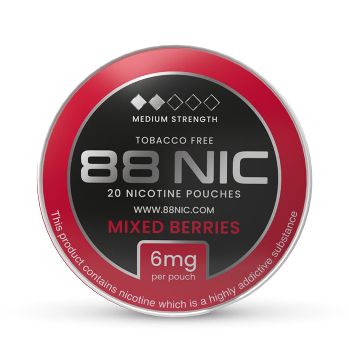 88 Nic Pouches - Mixed Berries