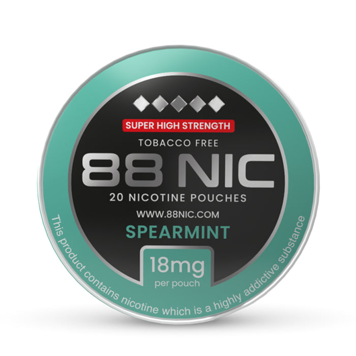 88 Nic Pouches - Spearmint